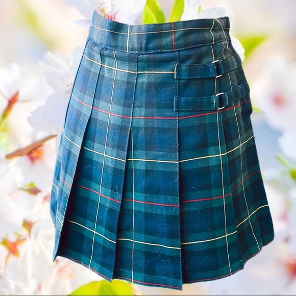 Brandy Melville Pants - Classic plaid schoolgirl miniskirt